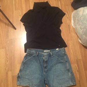 Tommy Hilfiger shorts and top